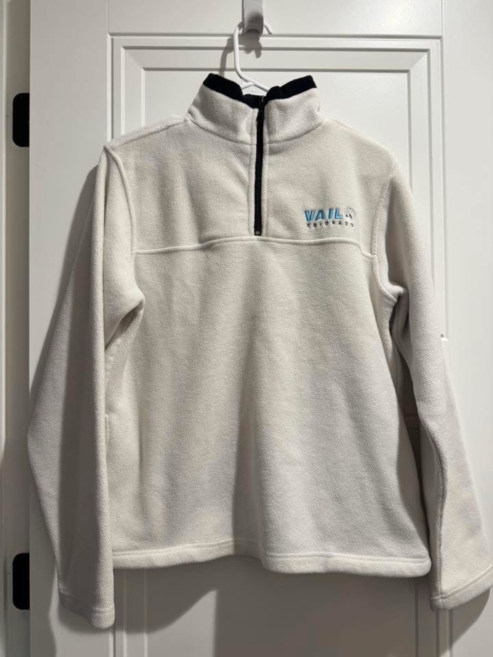 Vail Colorado Quarter Zip Fleece Pullover Women’s medium Skiing Snow Outdoor